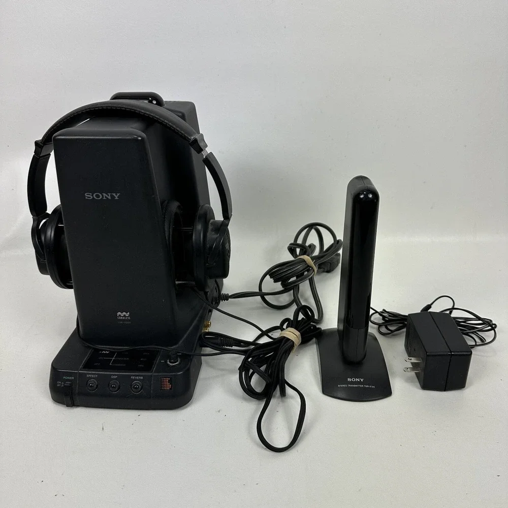 Sony VIP-1000 with VIP-1000H Headphones‎ Virtual Phones COMPLETE TMR-IF310